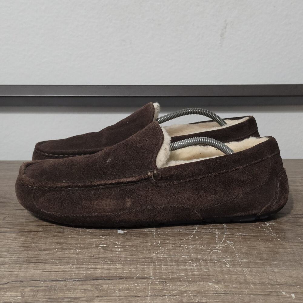 Ugg Ascot Men's House Slippers Shoes Size 12 Brown
